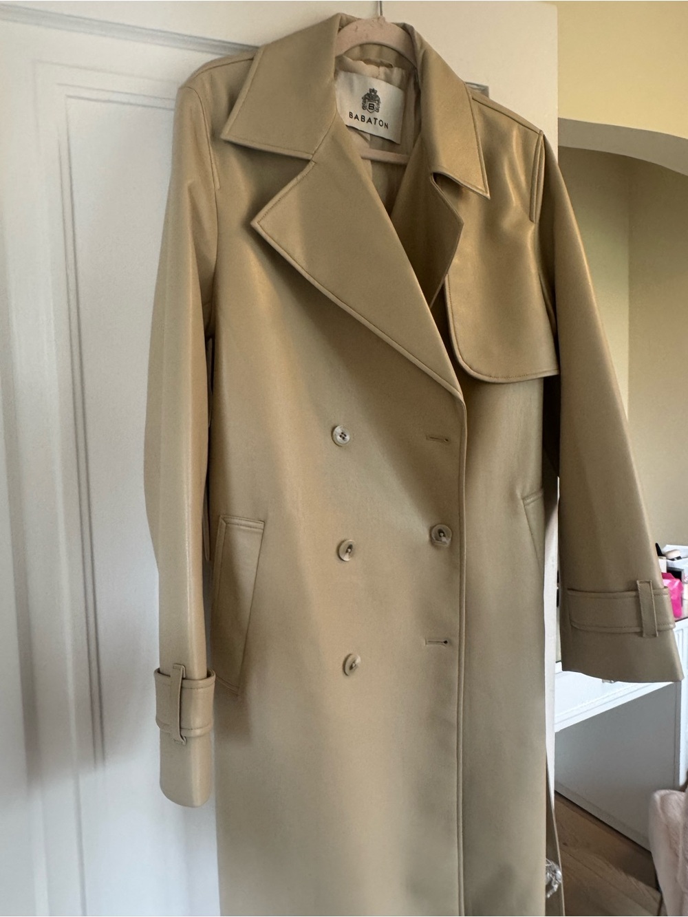 Babaton New Tabloid Trench BNWT